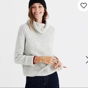 Madewell Snowbound Drawstring Pullover Sweater
